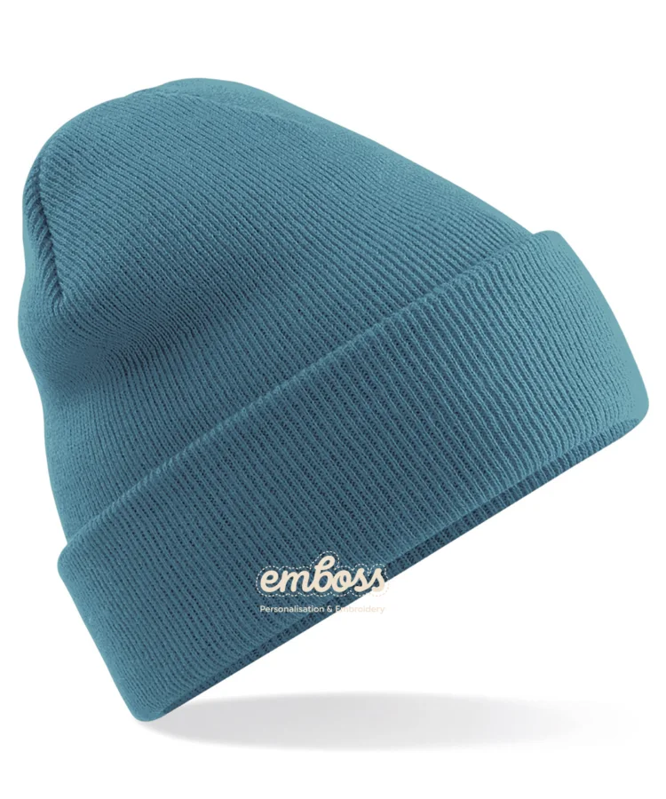 Original cuffed beanie in Airforce Blue