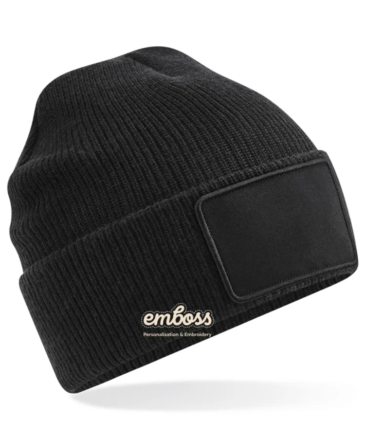 Removable patch Thinsulate™ beanie