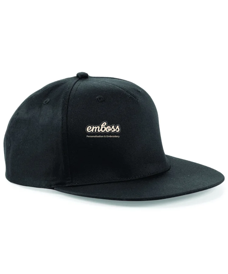 5-panel snapback rapper cap