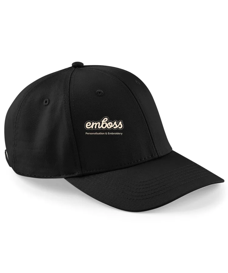 Urbanwear 6-panel cap in Black