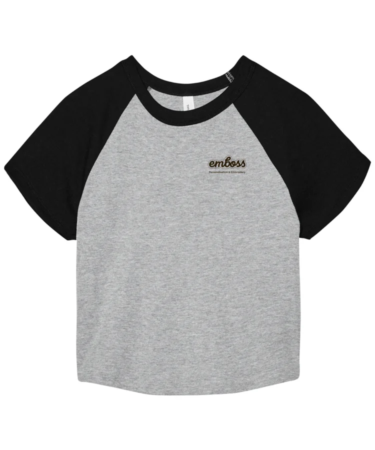 Women’s micro rib raglan baby t-shirt