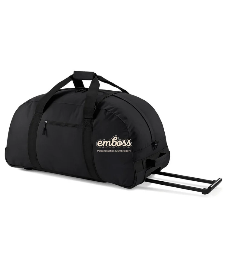 Classic wheelie holdall in Black