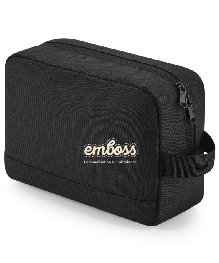 Recycled essentials wash bag