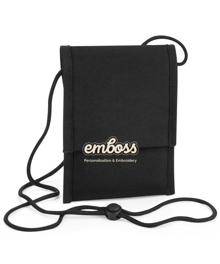 Recycled cross body pouch