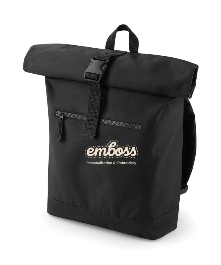 Roll-top backpack
