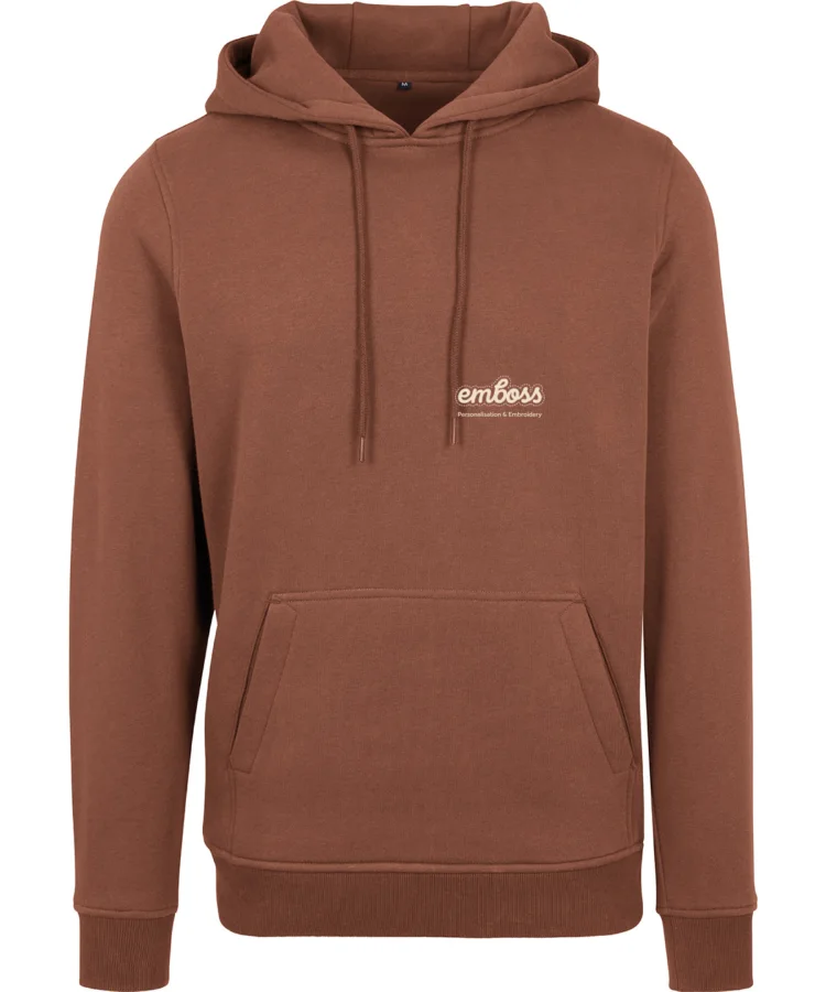 Heavy hoodie in Bark*†