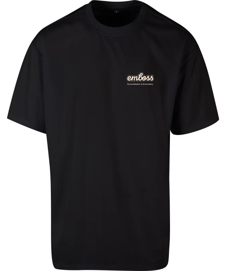 E sports tee in Black