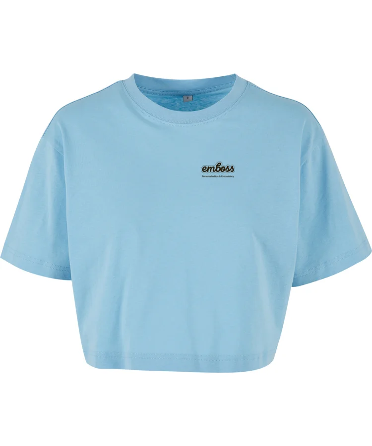 Women’s short oversized tee