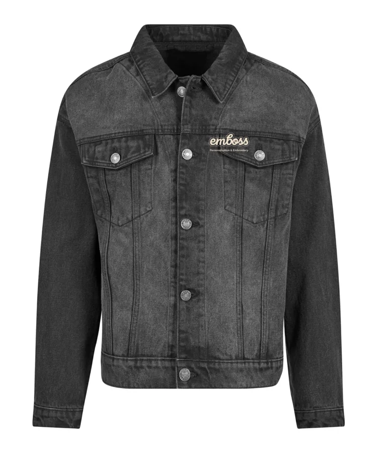 Heavy ounce boxy denim jacket