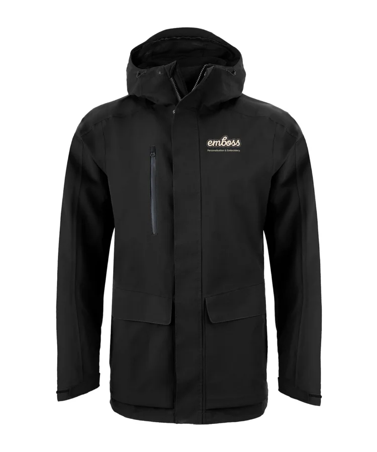 Expert Kiwi pro stretch long jacket in Black