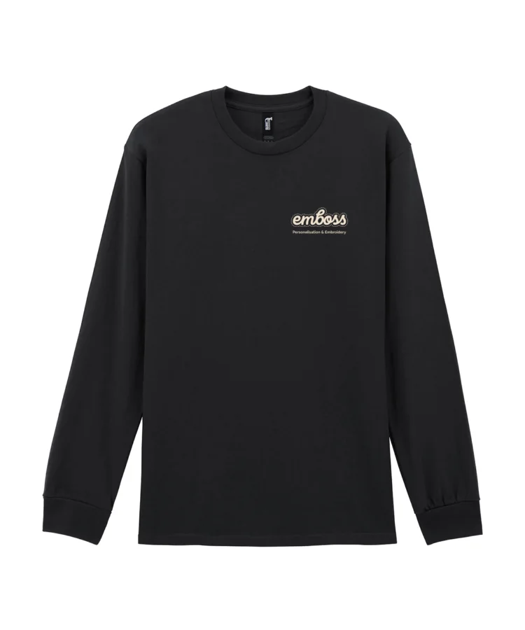 Hammer® adult long sleeve t-shirt in Black