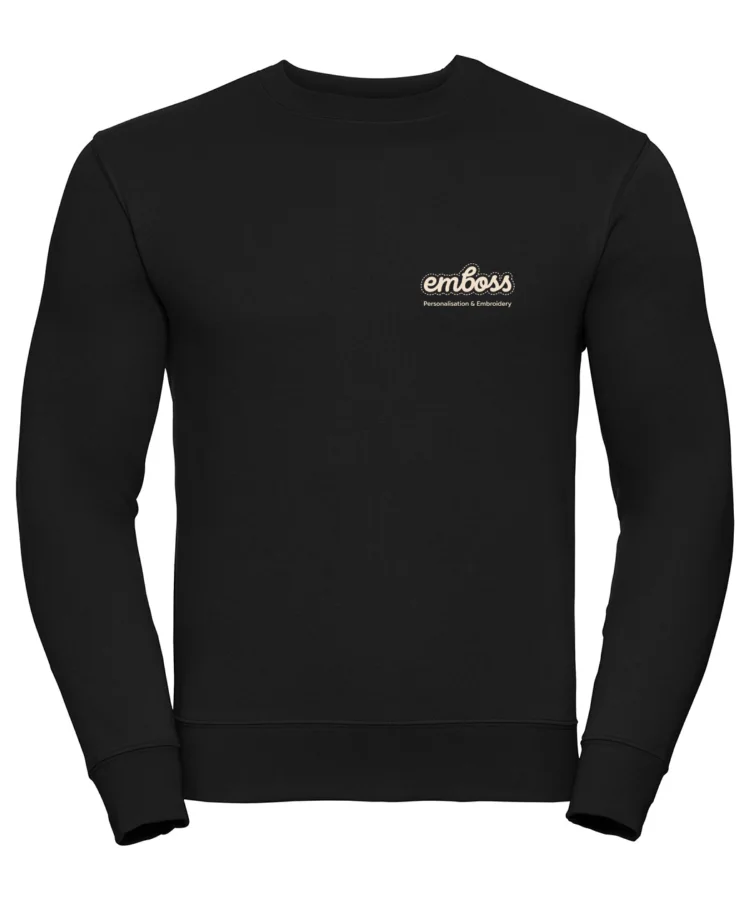 Set-in sleeve sweatshirt