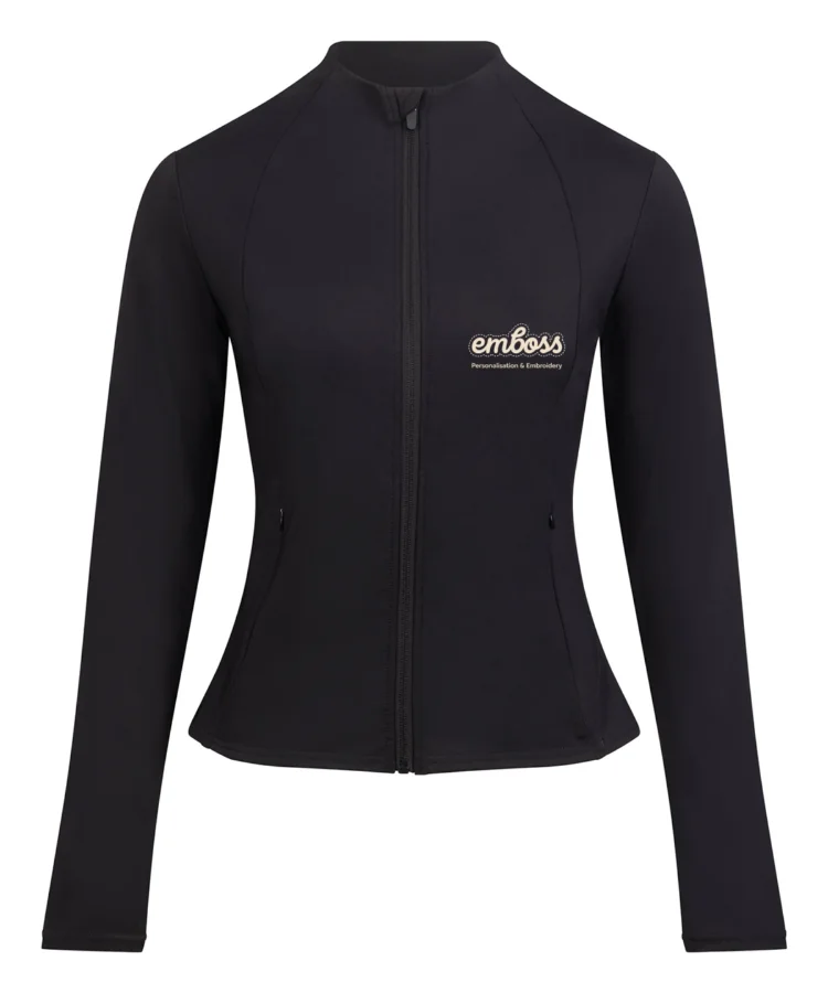 Women’s recycled tech-zip jacket