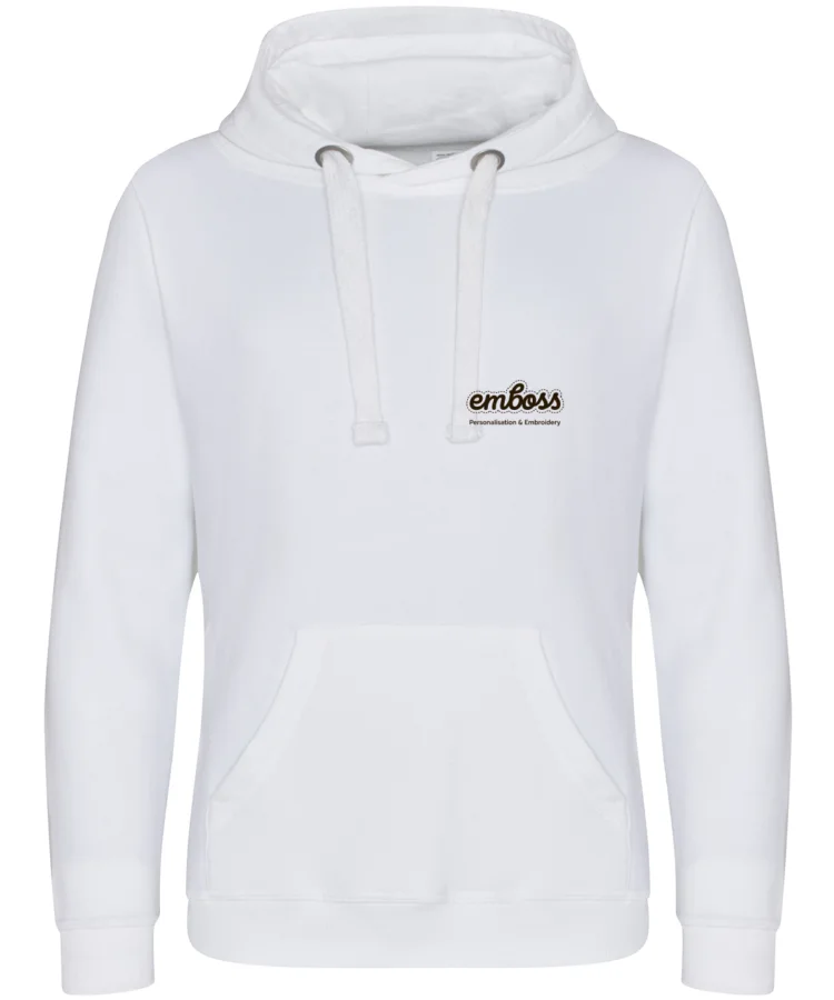 Heavyweight hoodie in Arctic White