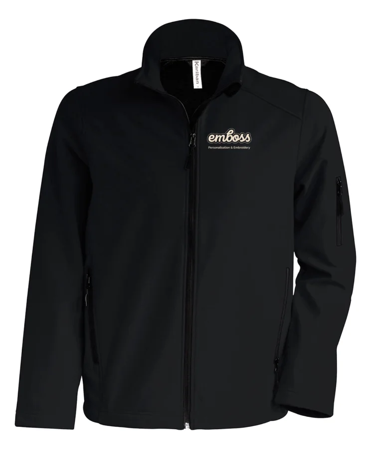 Softshell jacket in Black