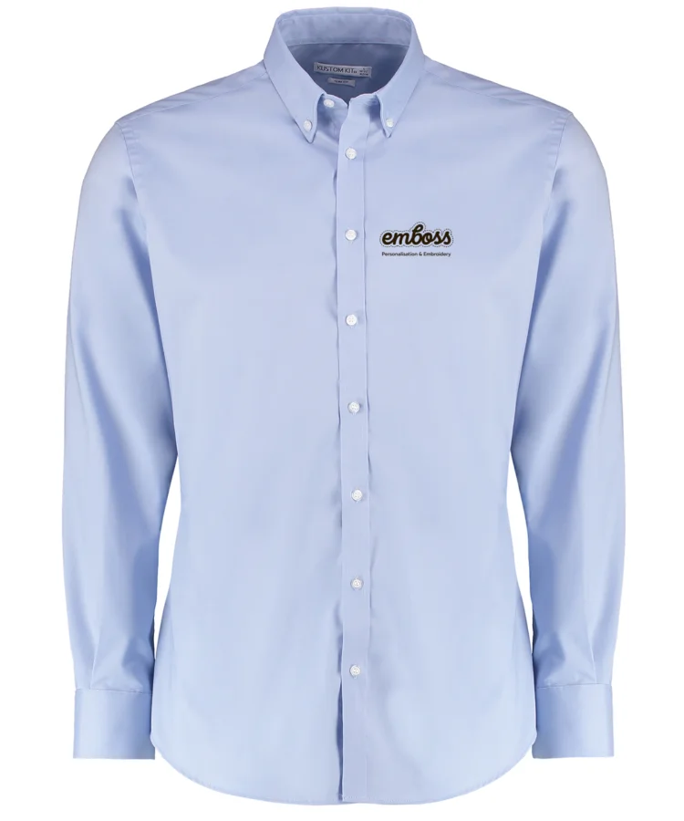 Stretch Oxford shirt long-sleeved (slim fit)