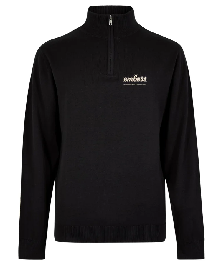 Regular fit Arundel 1/4-zip sweater