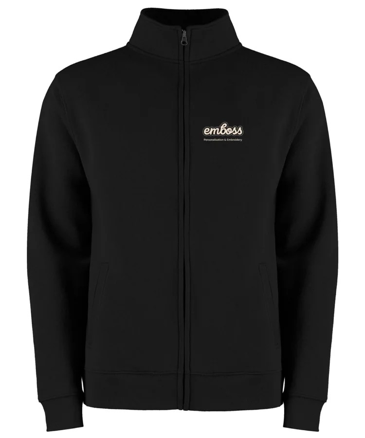 Regular fit zipped sweatshirt