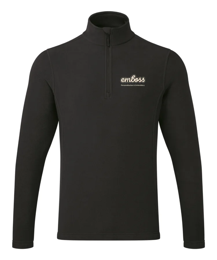 Unisex ‘Recyclight’ 1/4 zip microfleece