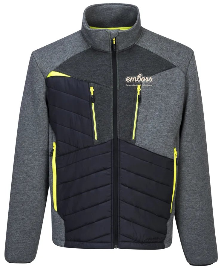 DX4 Hybrid Baffle jacket (DX471) in Metal Grey