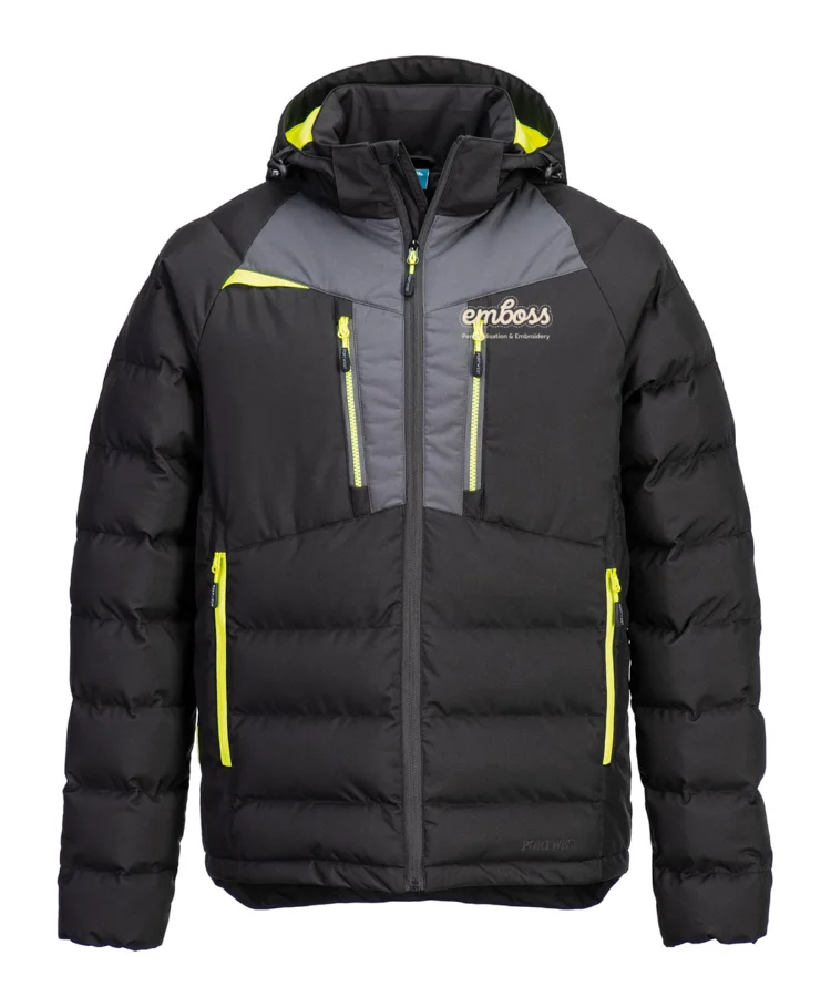 DX4 Insulated jacket (DX468) in Black