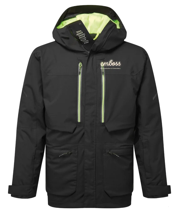 EV4 Winter parka jacket (EV461) in Black