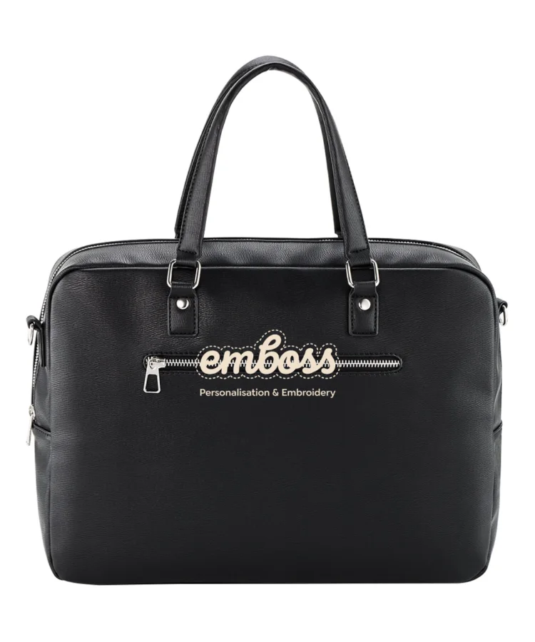 Tailored luxe PU briefcase