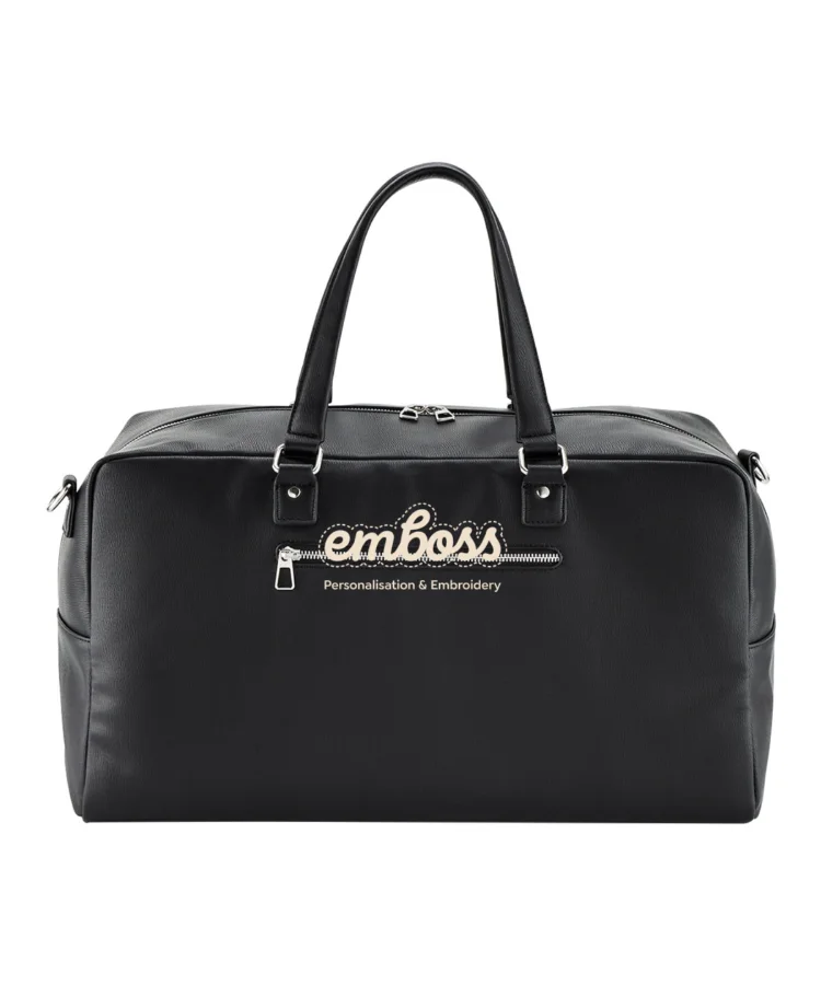 Tailored luxe PU weekender