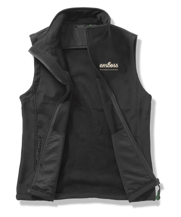 Printable softshell bodywarmer