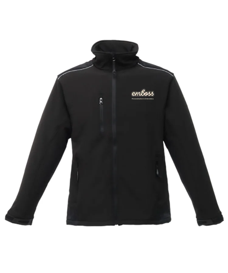 Sandstorm workwear softshell in Black/Black