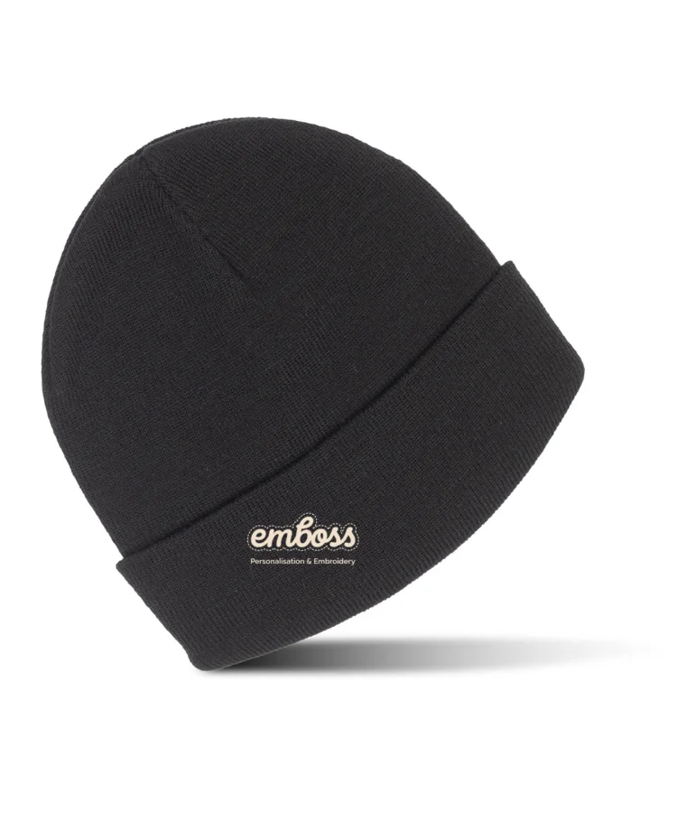 Pro cuffed beanie in Black