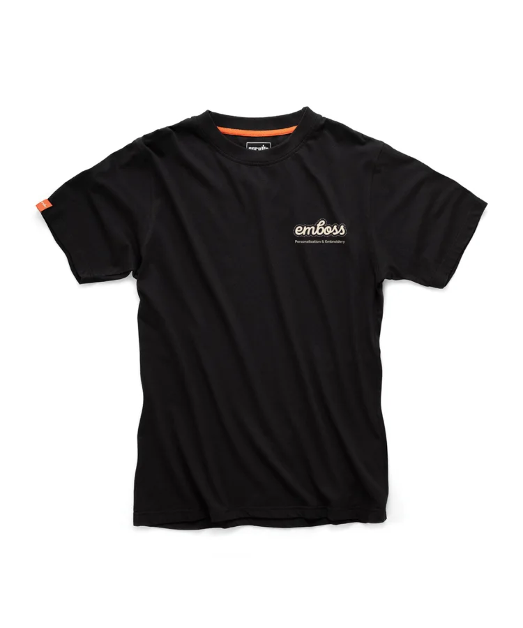 Eco Worker t-shirt in Black