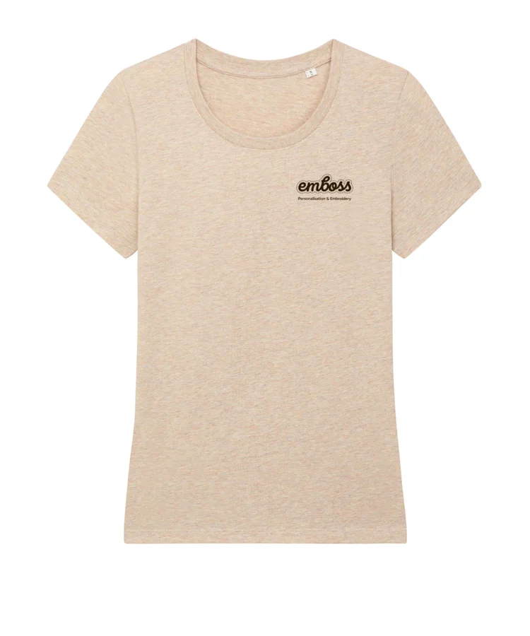 Women's Stella Expresser iconic fitted t-shirt (STTW032) in Heather Rainbow