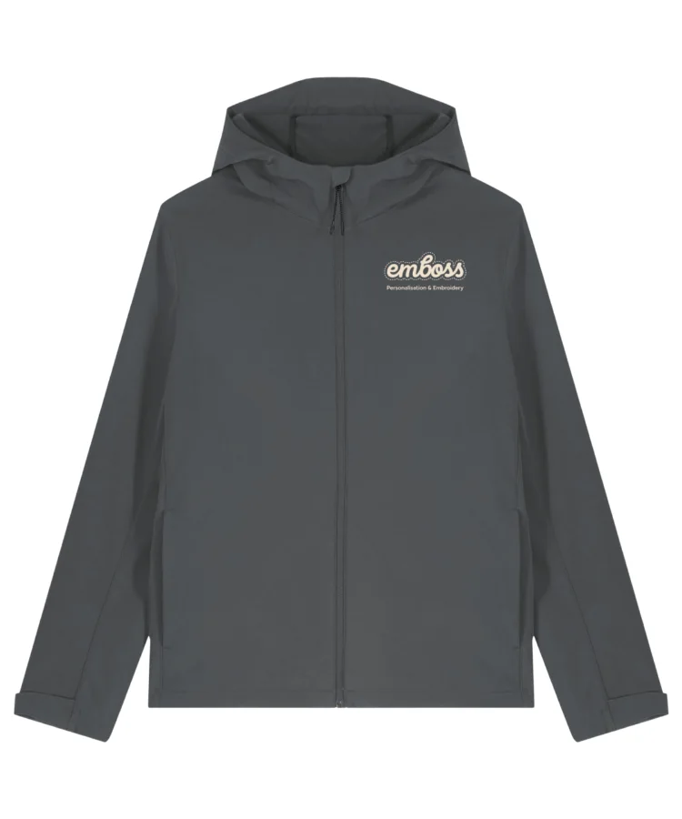 Stanley Discoverer hooded softshell (STJM158) in Anthracite