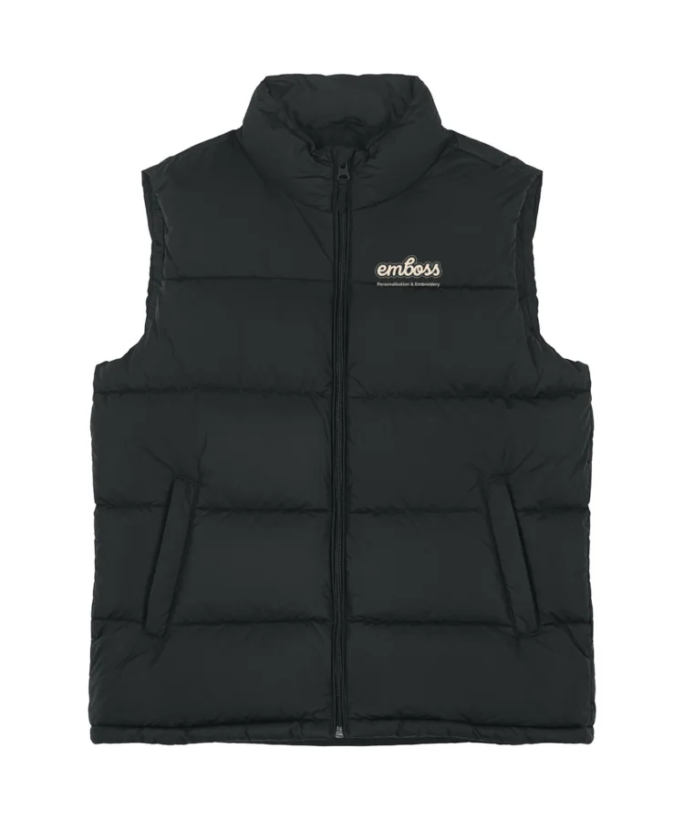 Padded puffer gilet (STJU250) in Black