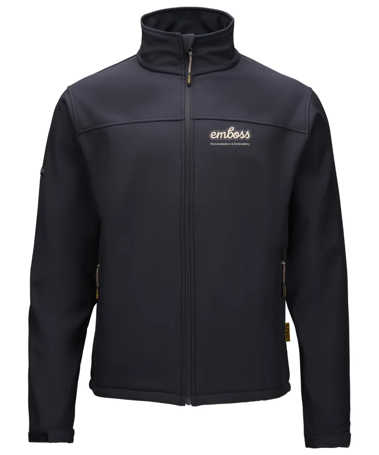 Stanley Teton 2-layer full zip softshell in Black