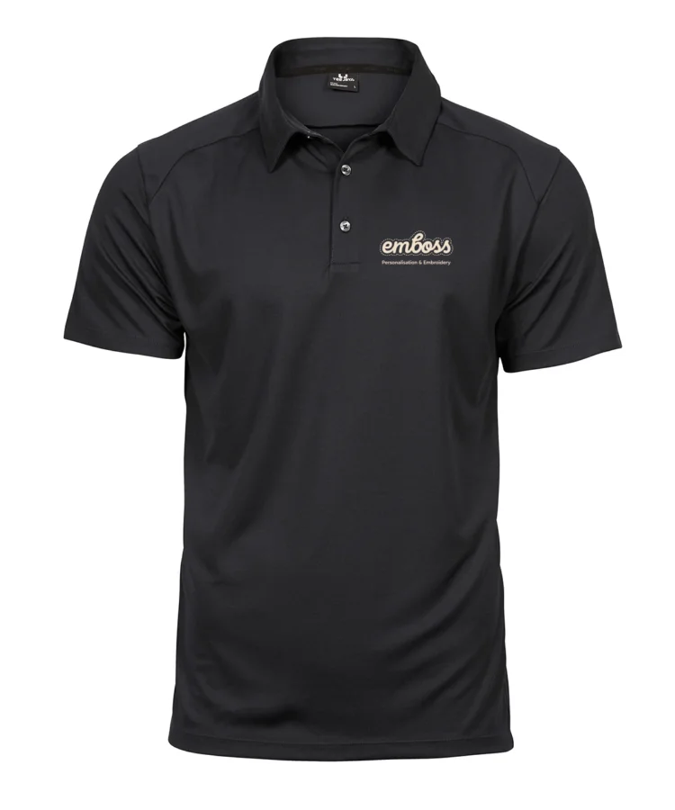 Luxury sport polo (7200) in Black