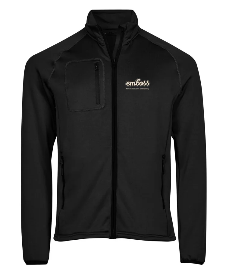 Stretch fleece (9100) in Black
