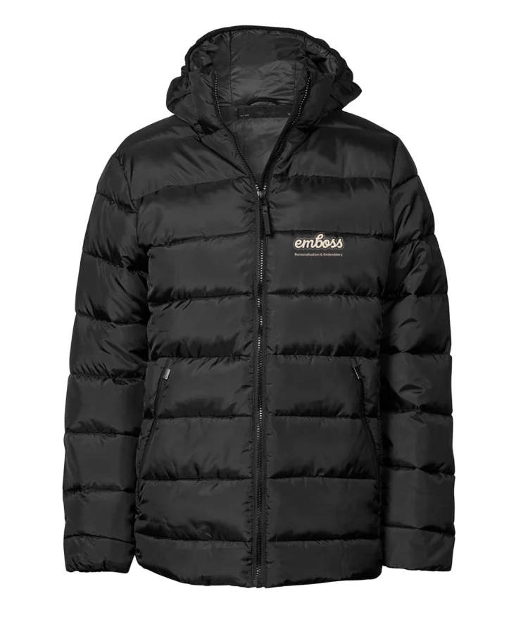 Women’s lite hooded jacket (9647) in Black