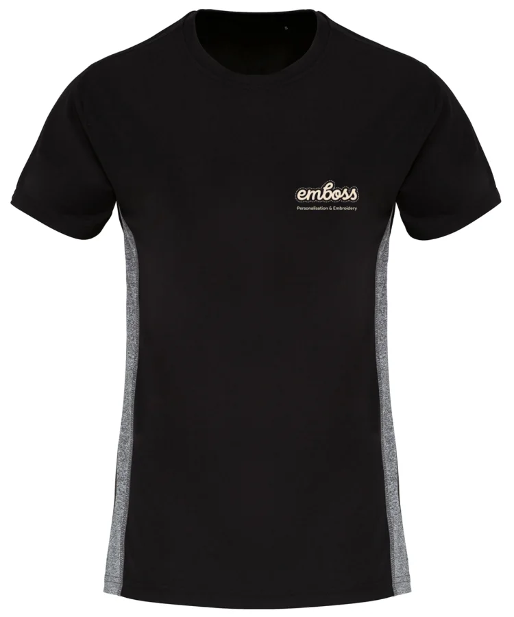 Women's TriDri® contrast panel performance t-shirt