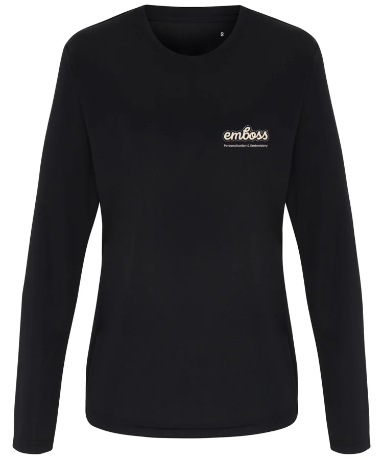 Women's TriDri® long sleeve performance t-shirt