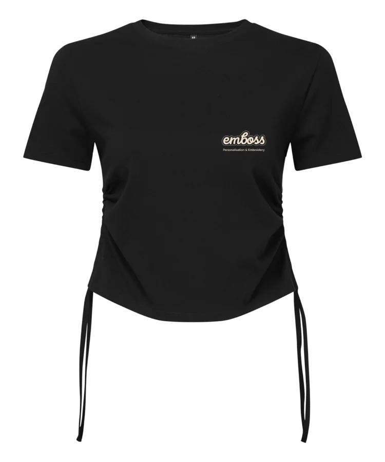 Women’s TriDri® ruched crop top