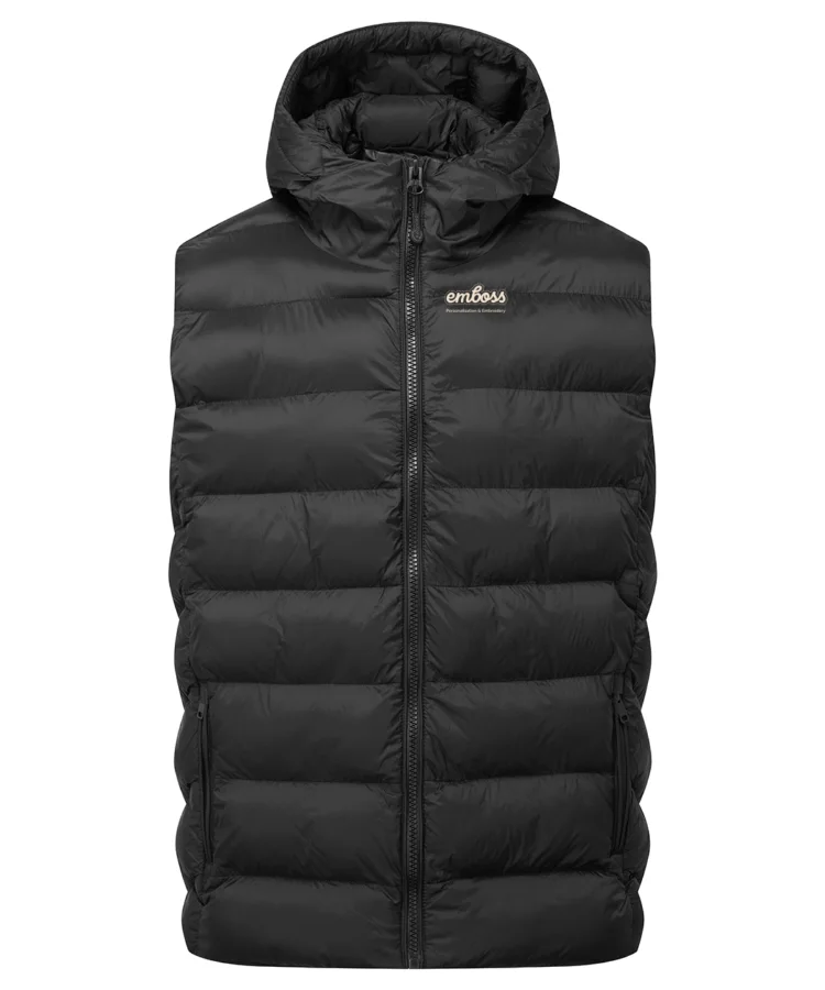 Solitude recycled hooded bodywarmer