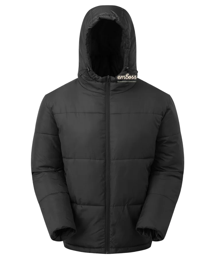 Expanse padded jacket in Black