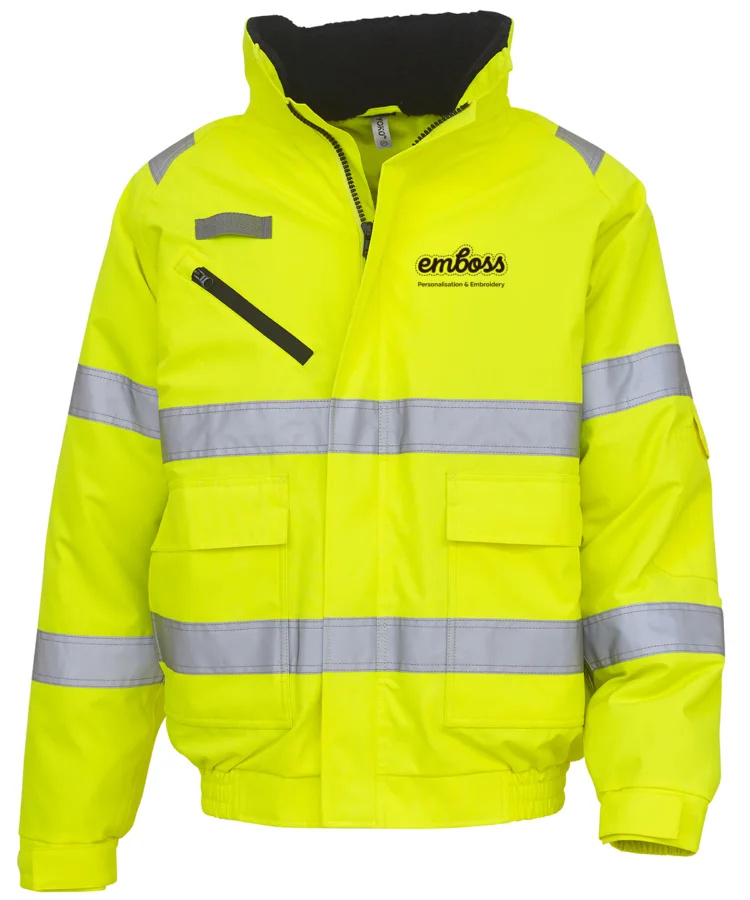 Hi-vis fontaine flight jacket (HVP209)