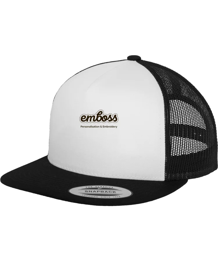 Classic trucker (6006W) in Black/White/Black