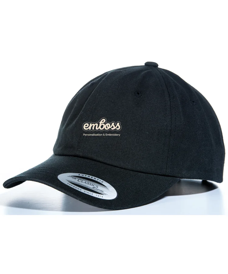 Dad hat baseball strap back (6245CM) in Black