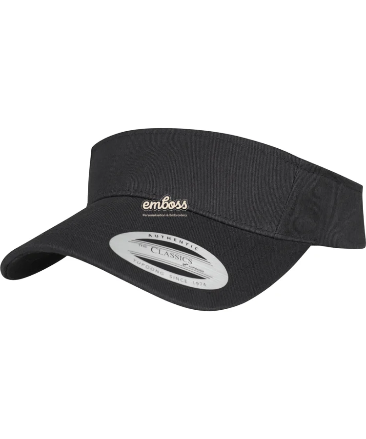 Curved visor cap (8888) in Black
