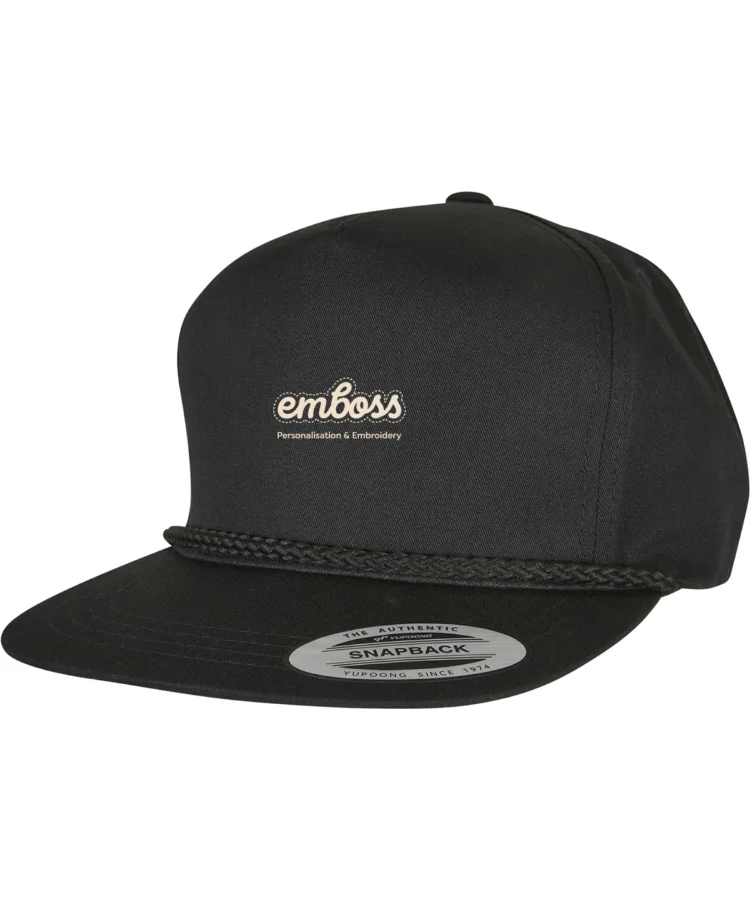 YP Classics® classic poplin golf cap (6002) in Black