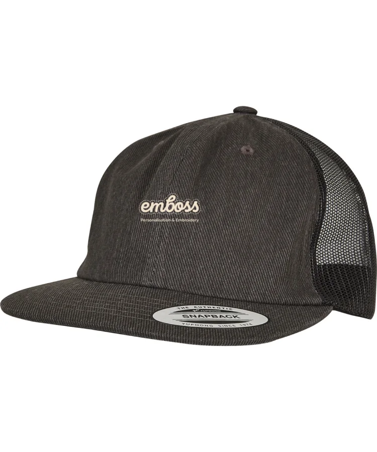 Denim trucker (6006DT) in Black Raw